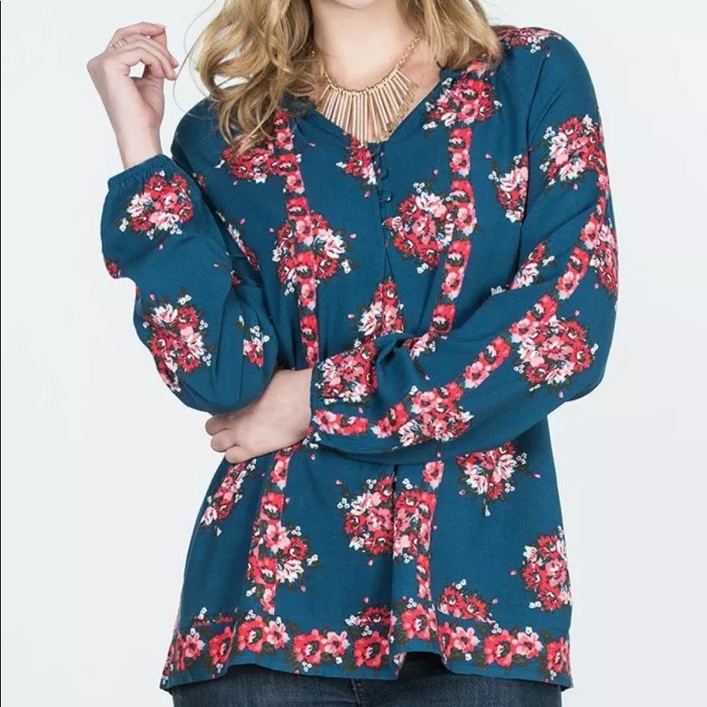 Matilda Jane Navy Floral Top